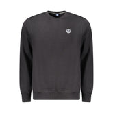 North Sails Black Cotton Men Sweater -   -  North Sails.